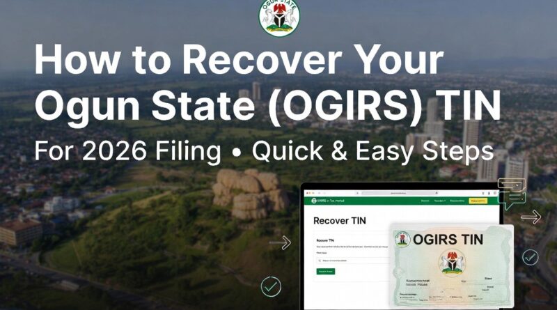 How to Recover Your Ogun State (OGIRS) TIN for 2026 Filing