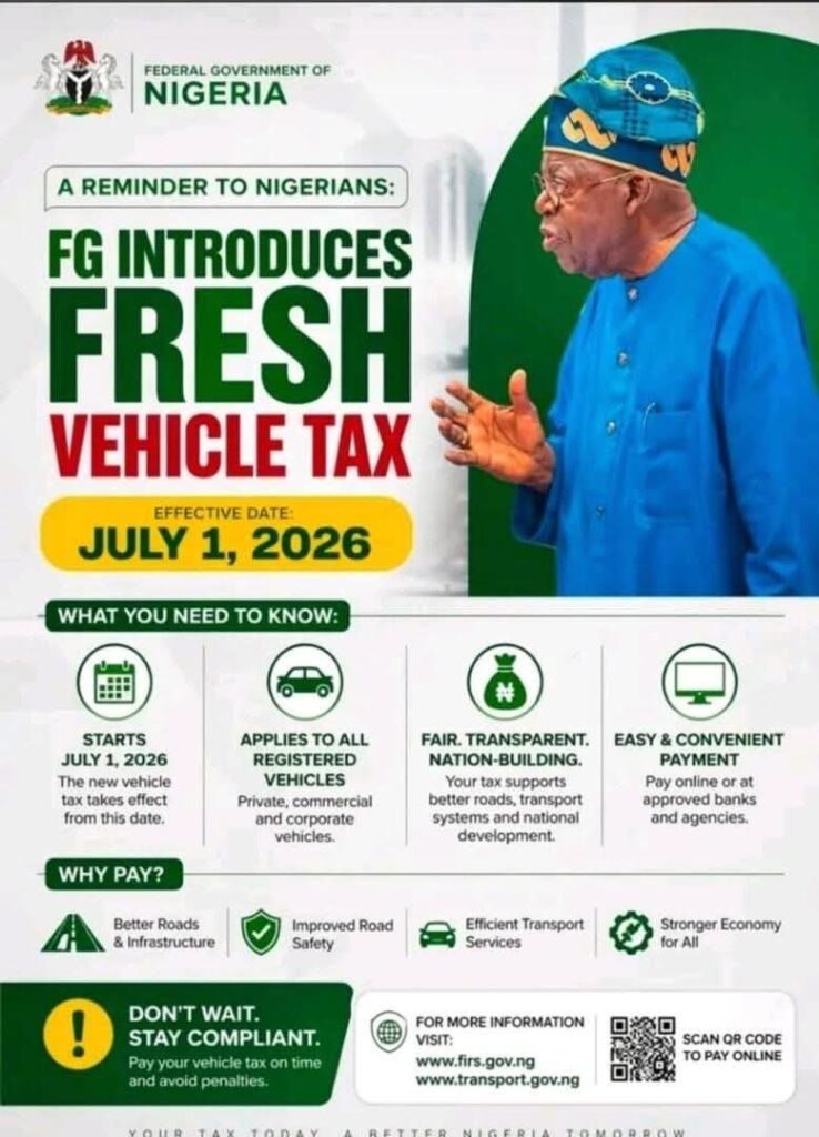 Fake 2026 Nigeria Vehicle Tax Infographic Fact Check