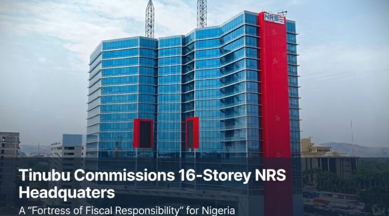 President Tinubu commission NRS headquarters Abuja April 2026