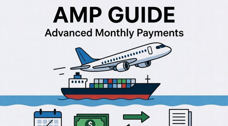 AMP Guide: Filing Advanced Monthly Payments for Shipping and Airlines